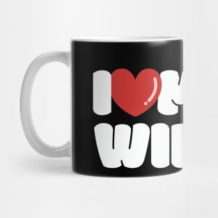 I love my Wife, I heart my Wife Mug